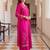 women floral printed regular kurta with palazzos & with dupatta