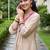women ethnic motifs regular thread work liva kurta with trousers