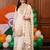 women ethnic motifs embroidered regular thread work kurta with palazzos & with dupatta