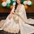 women ethnic motifs embroidered regular thread work kurta with palazzos & with dupatta