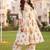 women floral printed regular cotton kurta with palazzos