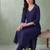 women regular kurta with trousers
