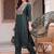 women ethnic motifs embroidered regular thread work liva kurta with trousers & with dupatta