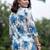 women floral printed regular cotton kurta with trousers