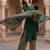 women ethnic motifs regular cotton kurta with palazzos & with dupatta