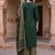 women ethnic motifs regular cotton kurta with palazzos & with dupatta