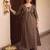 women ethnic motifs embroidered regular thread work kurta with trousers