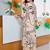women printed regular kurta with palazzos