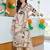 women printed regular kurta with palazzos