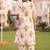 women floral printed regular cotton kurta with palazzos