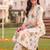 women floral printed regular cotton kurta with palazzos