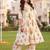 women floral printed regular cotton kurta with palazzos