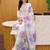 women floral embroidered regular thread work cotton kurta with trousers & with dupatta