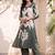 women floral printed regular kurta with trousers