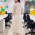 women printed regular cotton kurta with palazzos