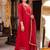 women empire kurta with trousers & with dupatta