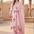women floral printed regular cotton kurta with trousers & with dupatta