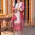 women ethnic motifs embroidered regular kurta with trousers & with dupatta