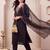 women ethnic motifs embroidered regular kurta with trousers & with dupatta