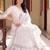 women ethnic motifs printed regular cotton kurta with trousers & with dupatta