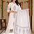 women ethnic motifs printed regular cotton kurta with trousers & with dupatta