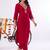 women ethnic motifs embroidered regular thread work liva kurta with trousers