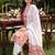 women floral printed regular thread work cotton kurta with patiala & with dupatta