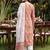women floral printed regular thread work cotton kurta with patiala & with dupatta