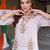 women floral printed regular cotton kurta with trousers