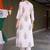 women floral printed regular cotton kurta with trousers