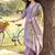 women ethnic motifs printed regular cotton kurta with trousers & with dupatta