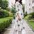 women ethnic motifs printed regular cotton kurta with trousers