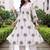 women ethnic motifs printed regular cotton kurta with trousers