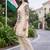 women ethnic motifs embroidered regular thread work cotton kurta with trousers