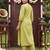 women ethnic motifs embroidered empire thread work liva kurta with trousers