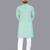 Sea green rayon chikankari lucknowi schifli work kurta pajama