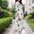 women floral printed regular cotton kurta with trousers