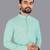 Sea green rayon chikankari lucknowi schifli work kurta pajama