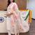 women floral embroidered regular thread work cotton kurta with trousers & with dupatta