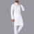 White rayon chikankari lucknowi schifli work kurta pajama