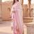 women floral printed regular cotton kurta with trousers & with dupatta