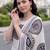 women ethnic motifs printed regular cotton kurta with trousers & with dupatta