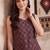 women printed regular cotton kurta with dhoti pants
