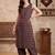 women printed regular cotton kurta with dhoti pants