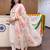 women floral embroidered regular thread work cotton kurta with trousers & with dupatta