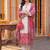 women ethnic motifs printed regular kurta with trousers & with dupatta