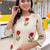 women floral printed regular cotton kurta with trousers