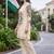 women ethnic motifs embroidered regular thread work cotton kurta with trousers