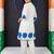 women printed regular cotton kurta with trousers