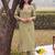women floral embroidered regular thread work kurta with trousers